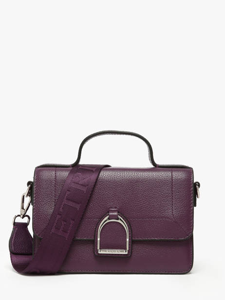 Cross Body Tas S Altesse Leder Etrier Violet altesse EALT048S